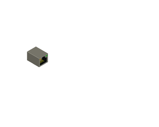 RJ45 母连接器缩略图